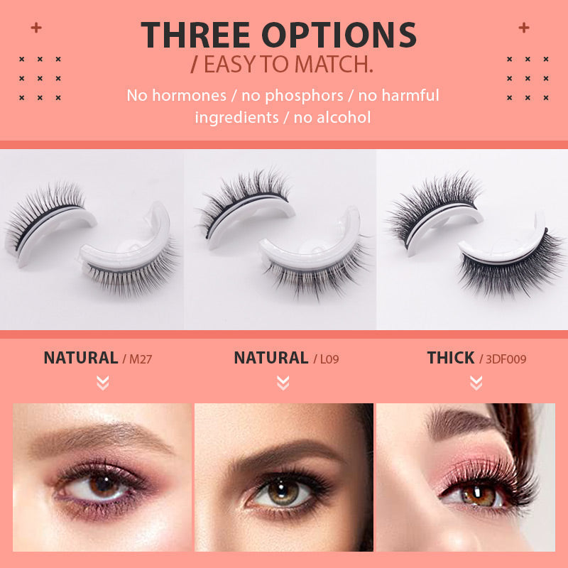 Lisslune | Gift - Reusable self-adhesive eyelashes