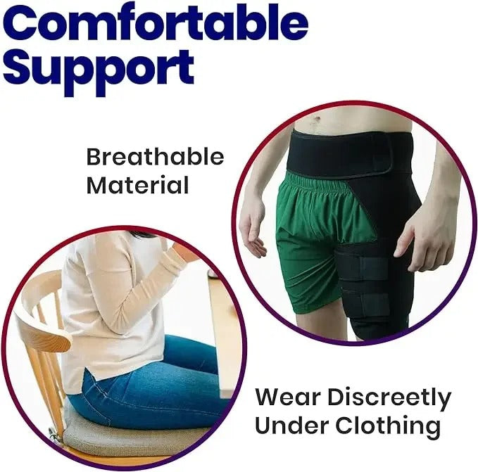 Lisslune | HipFlex Pro – Adjustable Orthopedic Hip Brace for Pain Relief and Support