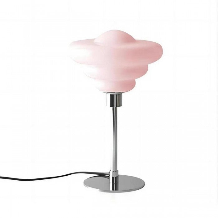 Lisslune | LumaRipple Table Lamp made of textured glass