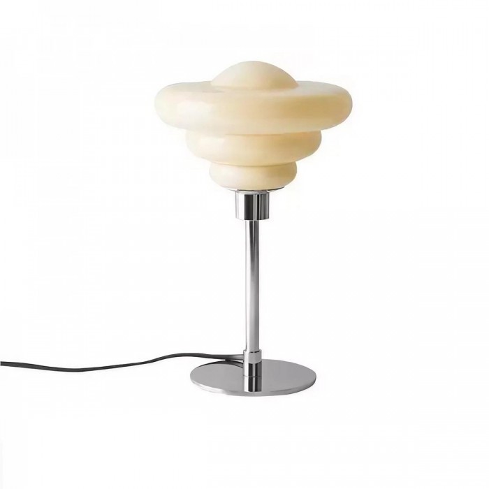 Lisslune | LumaRipple Table Lamp made of textured glass