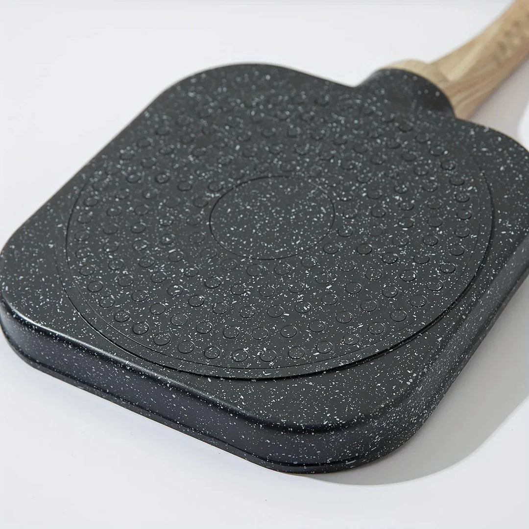 Lisslune | ChefVerra Non-Stick Omelette Pan | 4-hole frying pan for eggs, pancakes, and burgers