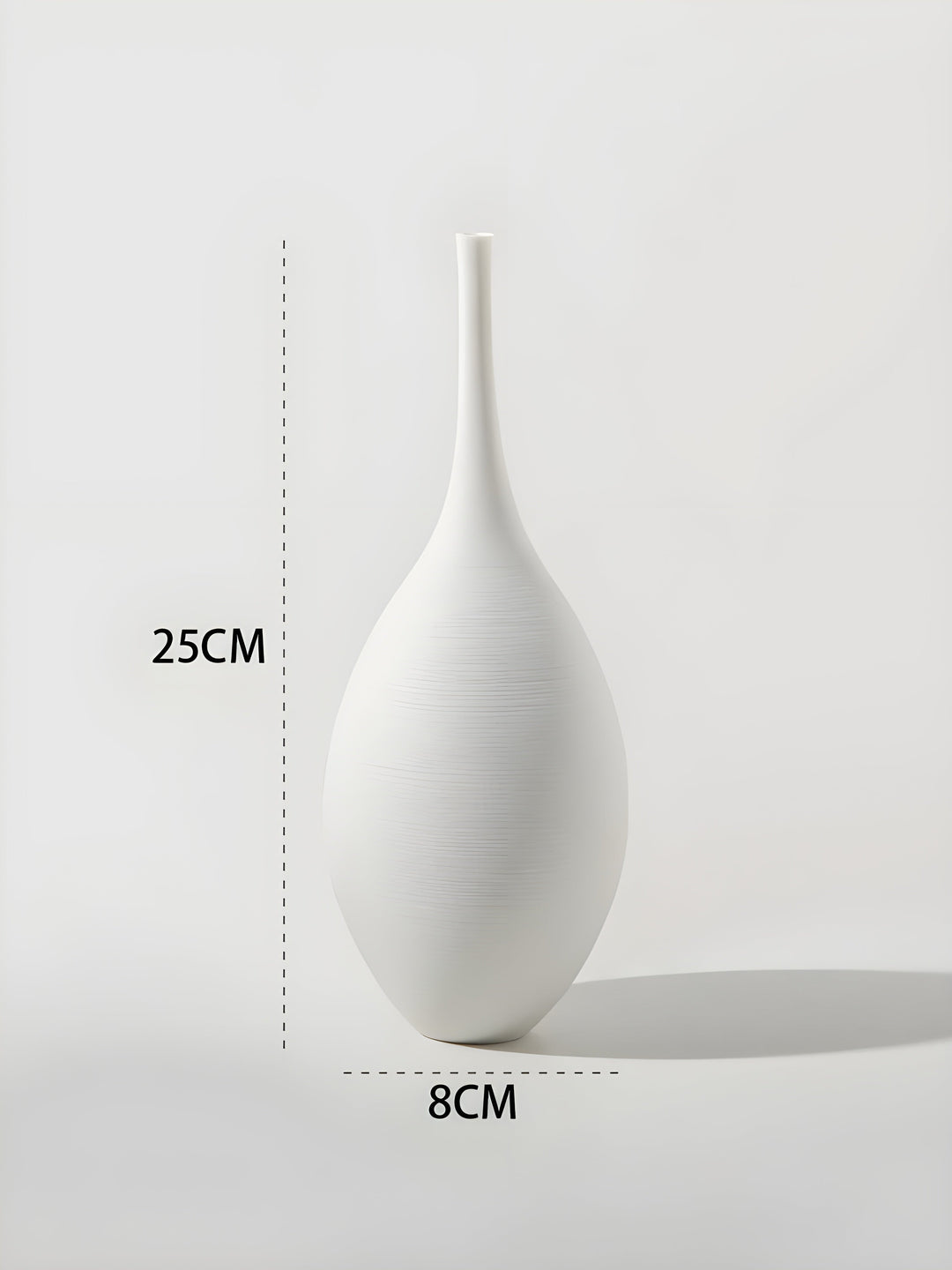 Lisslune | Minimalistic Handcrafted Ceramic Zen Vase