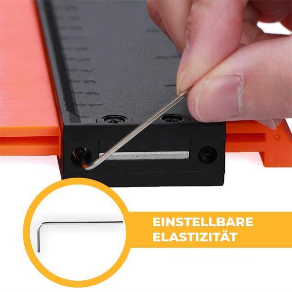 Lisslune | Contour gauge contour duplication gauge with lock