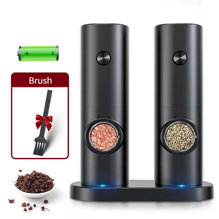 Lisslune | Electric Pepper and Salt Grinder Set - SpiceLite