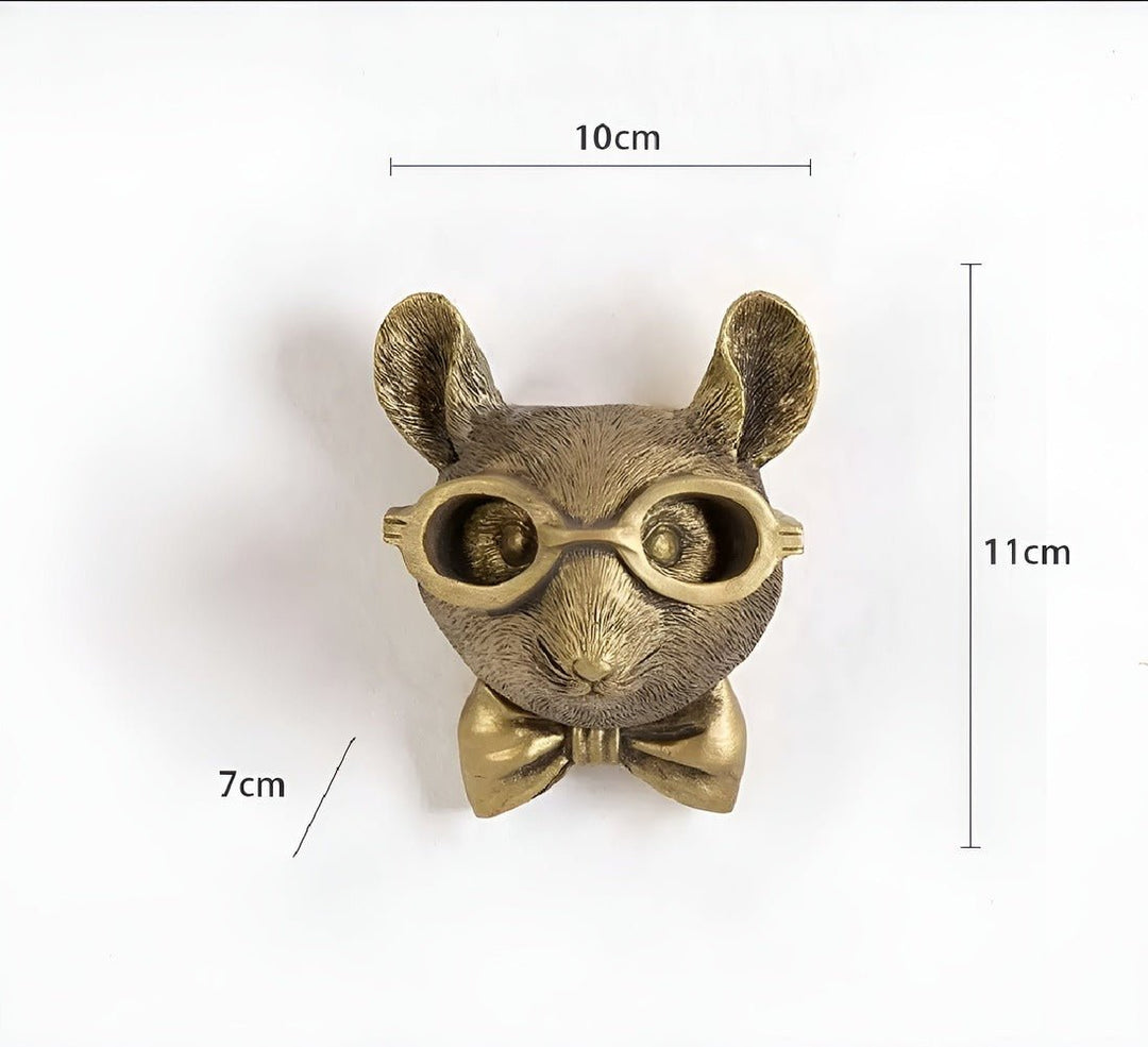 Lisslune | Elegant Animal Wall Hooks - Multifunctional Decorative Storage Solution