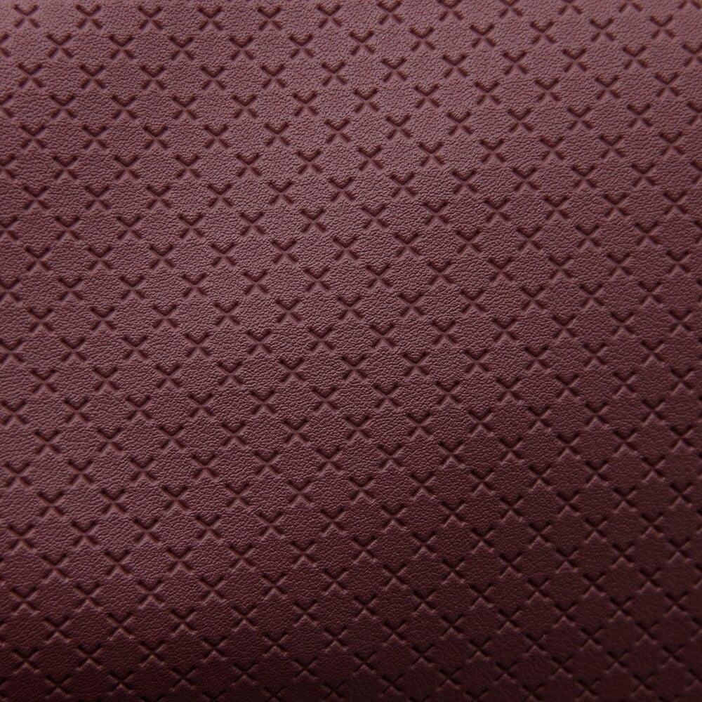 Lisslune | Elegant Artisan Cross-Pattern Synthetic Leather Leaf for Creative Projects