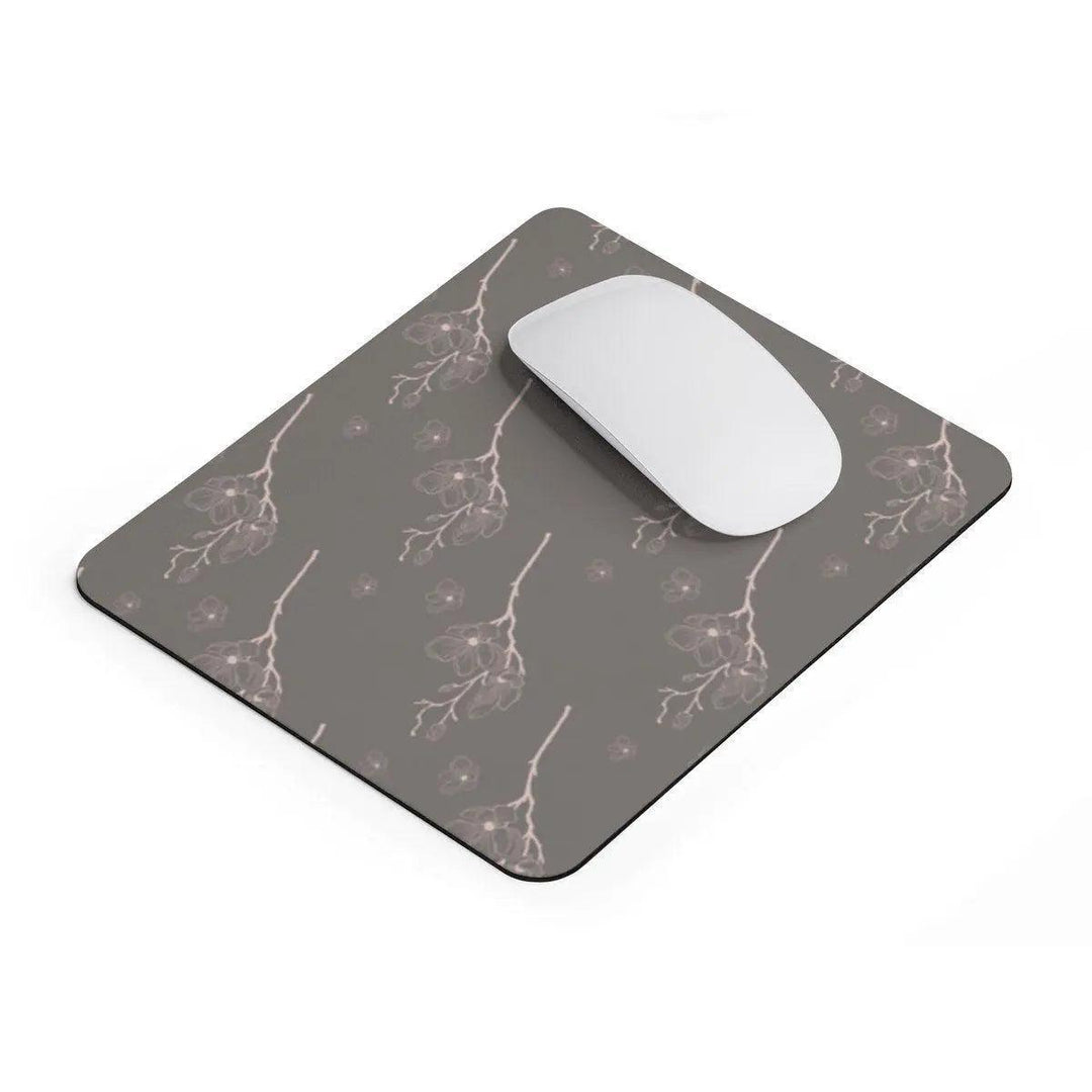 Lisslune | Elegant floral neoprene mouse pad for a stylish office experience