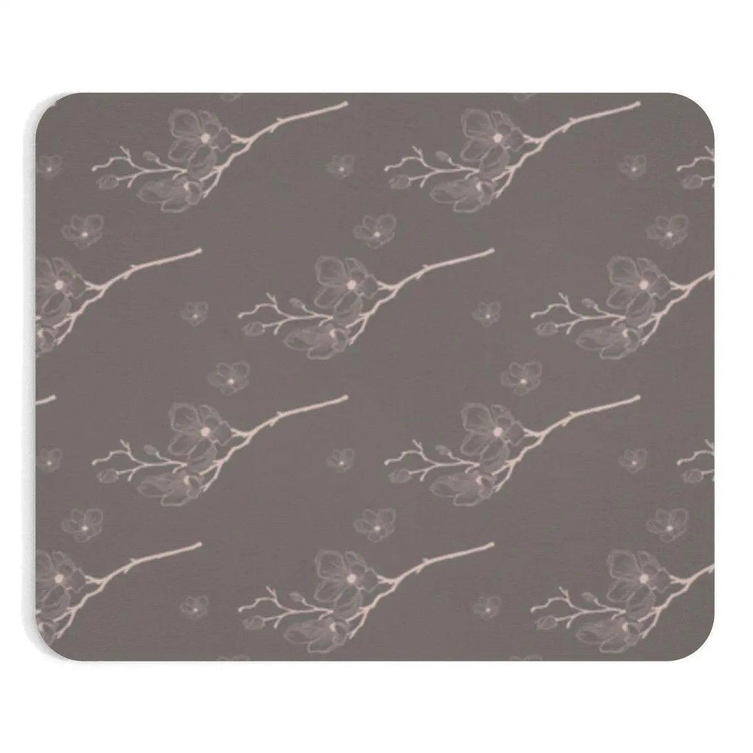 Lisslune | Elegant floral neoprene mouse pad for a stylish office experience