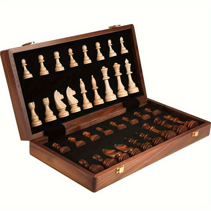 Lisslune | Handcrafted Wooden Chess Set with Extra Pieces