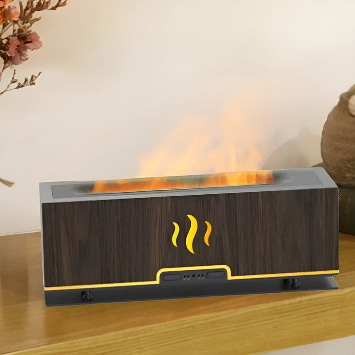 Lisslune | AtmosphereMist 3-in-1 Humidifier with Flame Light and Aroma