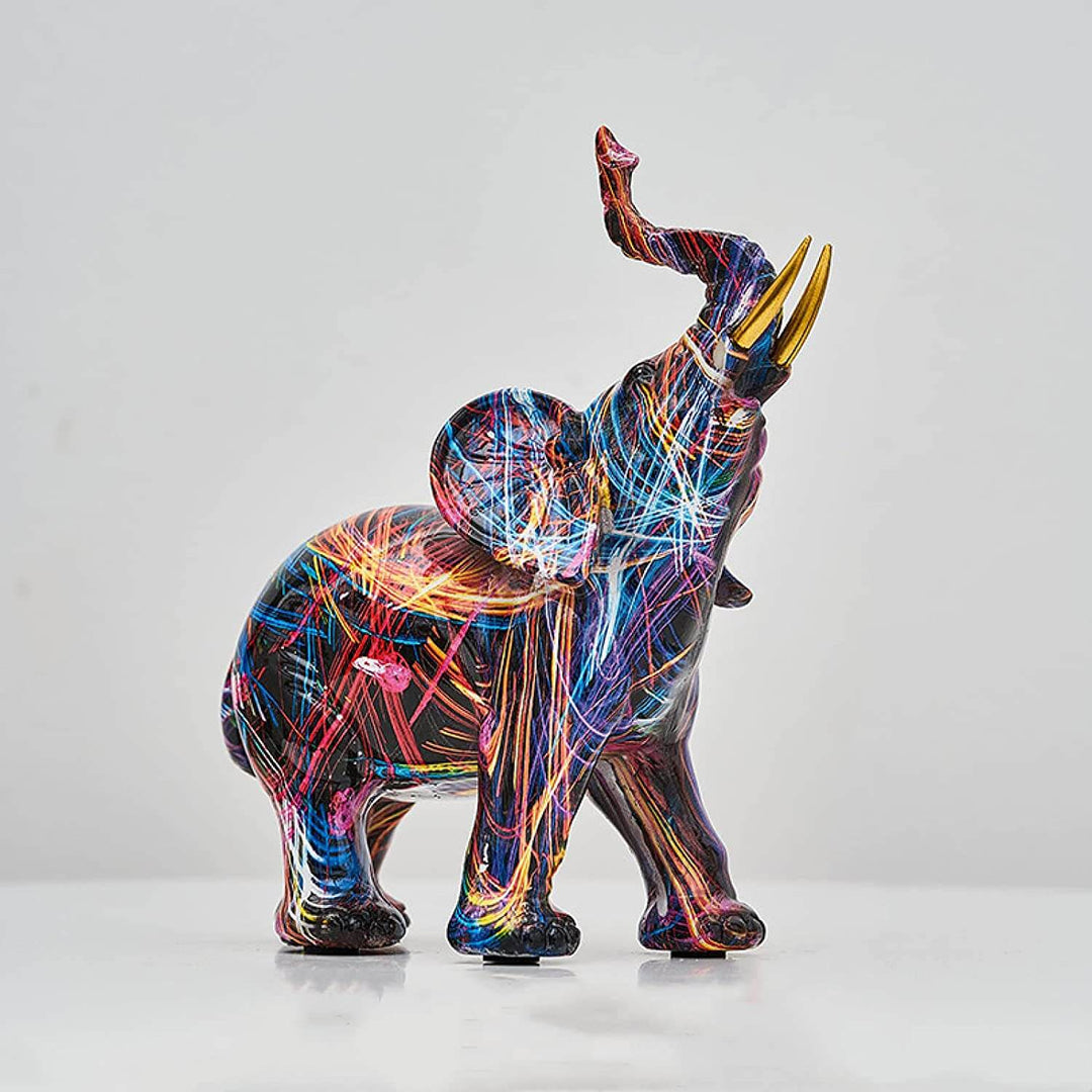 Lisslune | EleGance – Artistic Abstract Elephant