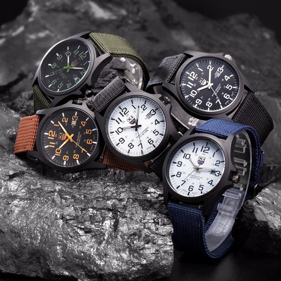 Lisslune | Tactical Men's Watch AdventureTime – Waterproof and Shock Resistant with LED