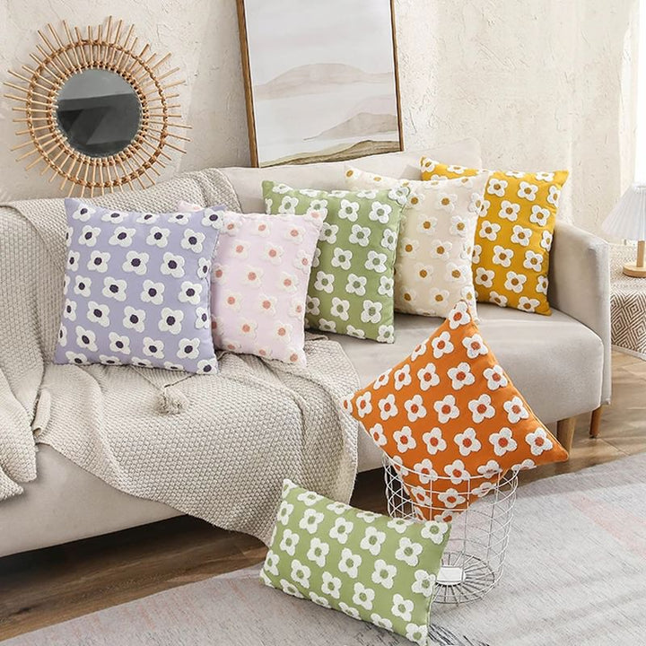 Rynx | Embroidered Daisy Pillowcase
