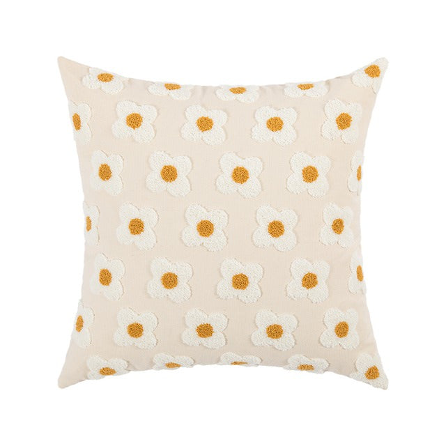 Rynx | Embroidered Daisy Pillowcase
