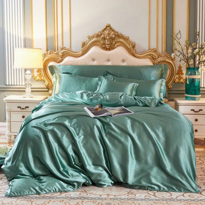 Lisslune | Elegant Satin Silk Bedding Set - Luxurious Comfort for Every Night