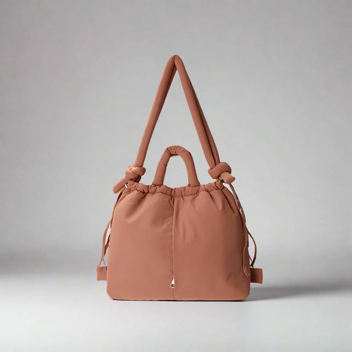Lisslune | Riva Puffer Handbag – Stylish Carry Bag with Shoulder Strap