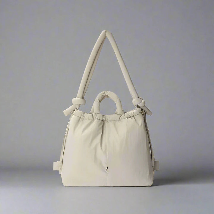 Lisslune | Riva Puffer Handbag – Stylish Carry Bag with Shoulder Strap