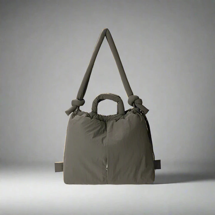 Lisslune | Riva Puffer Handbag – Stylish Carry Bag with Shoulder Strap