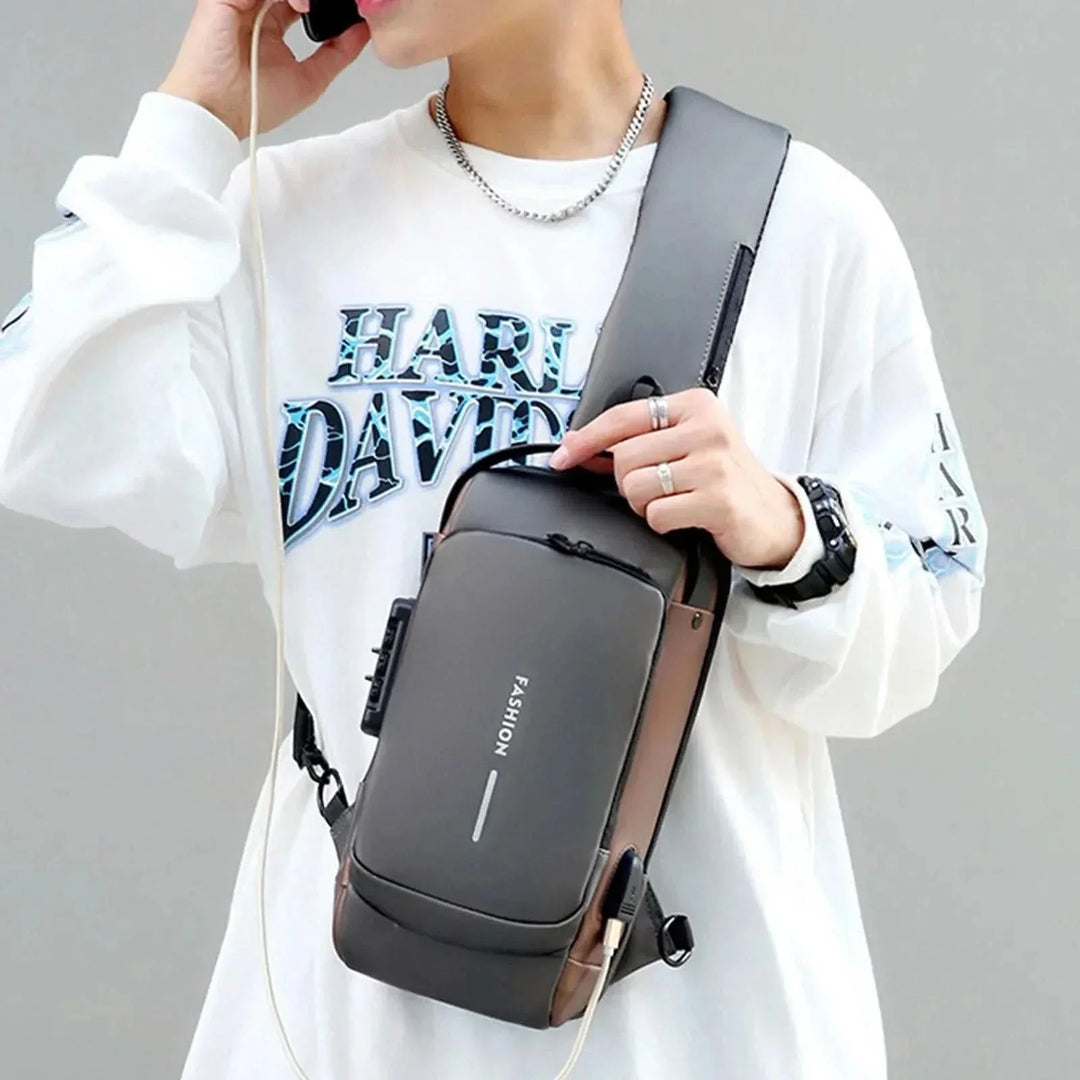 Lisslune | Anti-Theft Waterproof USB Backpack for Men with Charging