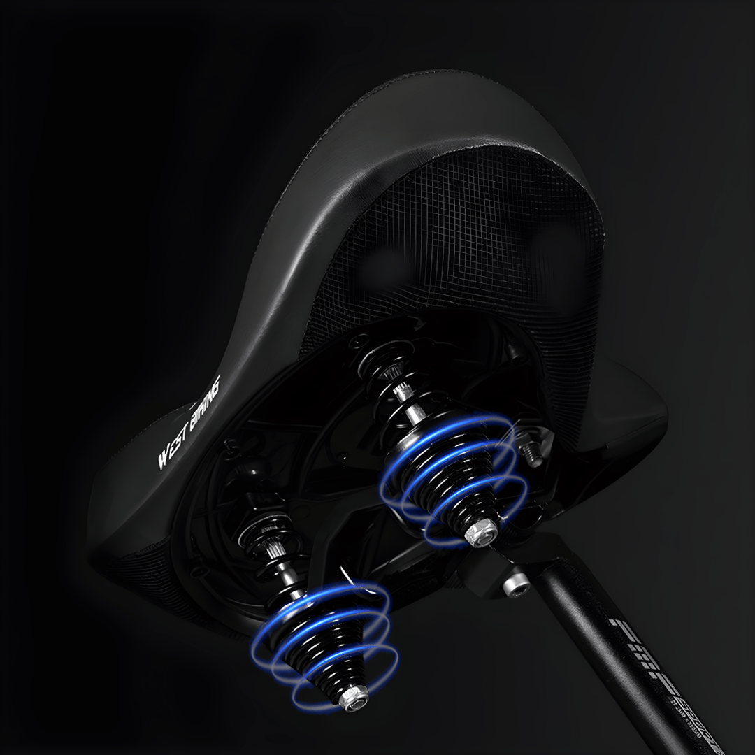 Lisslune | Ergorid Thron Bicycle Saddle – Ergonomic, Weatherproof Comfort for Men & Women