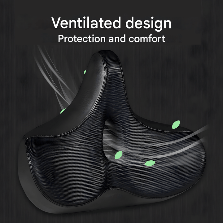 Lisslune | Ergorid Thron Bicycle Saddle – Ergonomic, Weatherproof Comfort for Men & Women