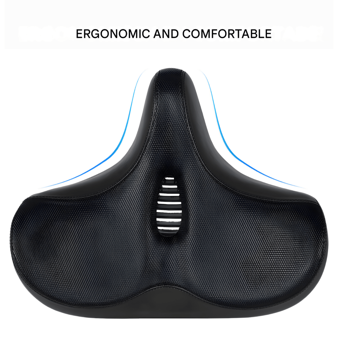 Lisslune | Ergorid Thron Bicycle Saddle – Ergonomic, Weatherproof Comfort for Men & Women