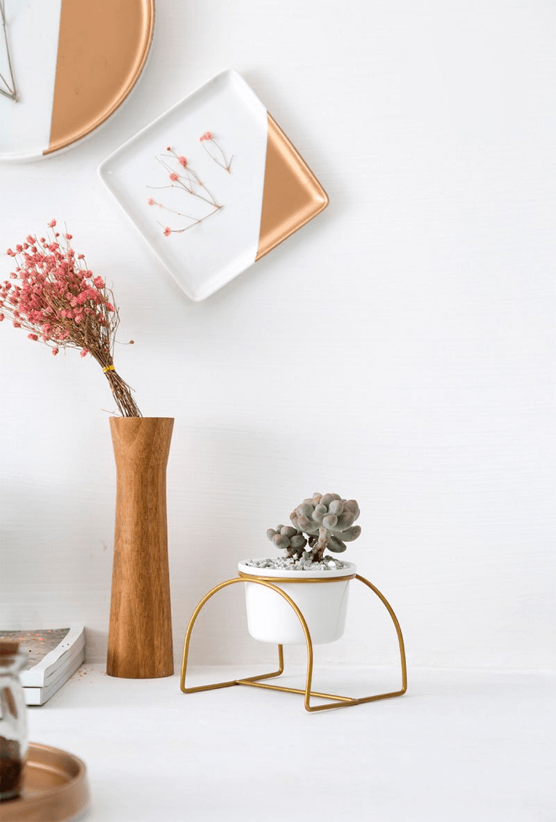 Lisslune | ELARA – Elegant bridge planting pot for your home