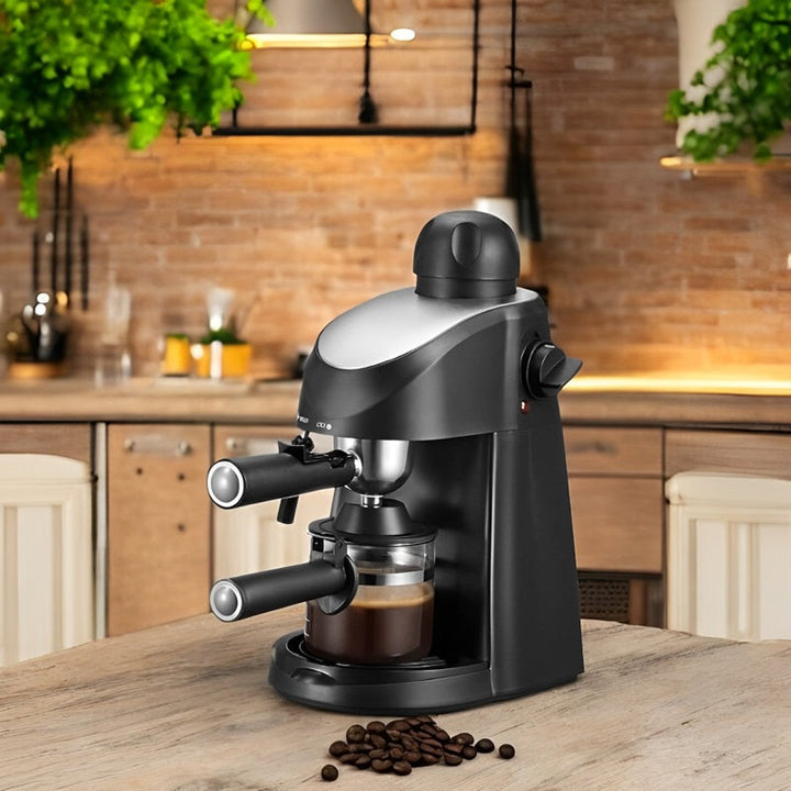 Lisslune | 3.5 Bar Espresso Machine with Built-In Steam Wand