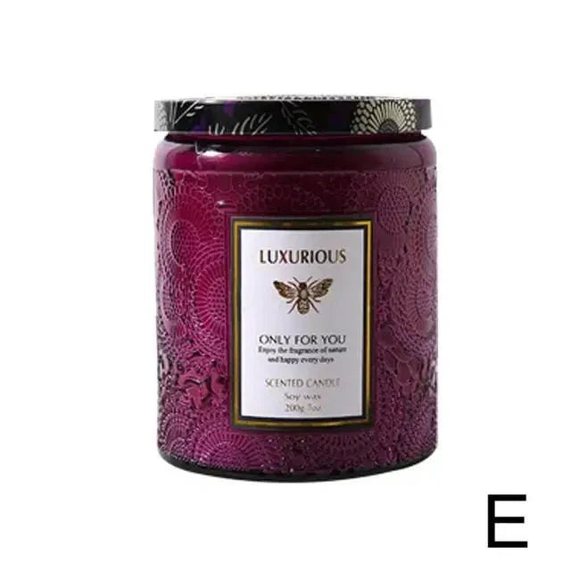 Lisslune | Scented candle glass with essential oils