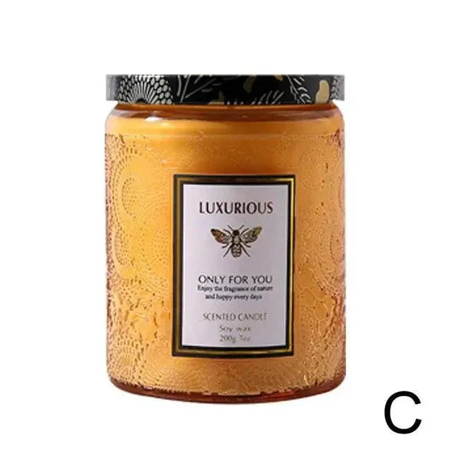 Lisslune | Scented candle glass with essential oils