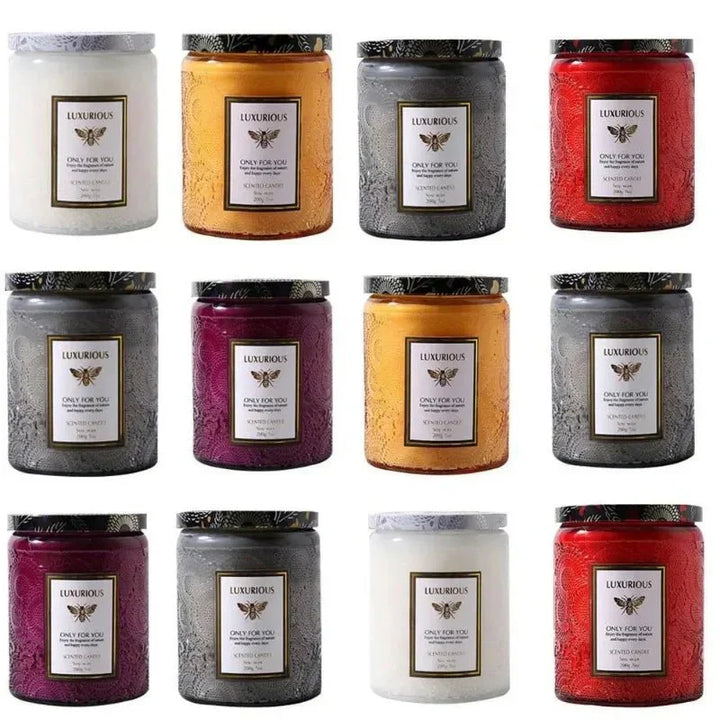 Lisslune | Scented candle glass with essential oils