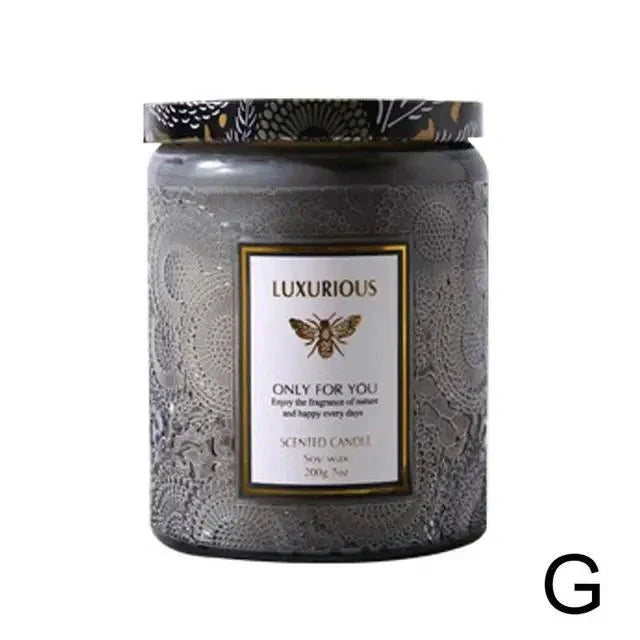 Lisslune | Scented candle glass with essential oils