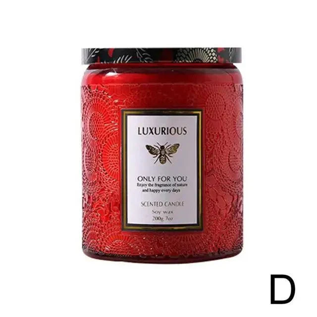Lisslune | Scented candle glass with essential oils
