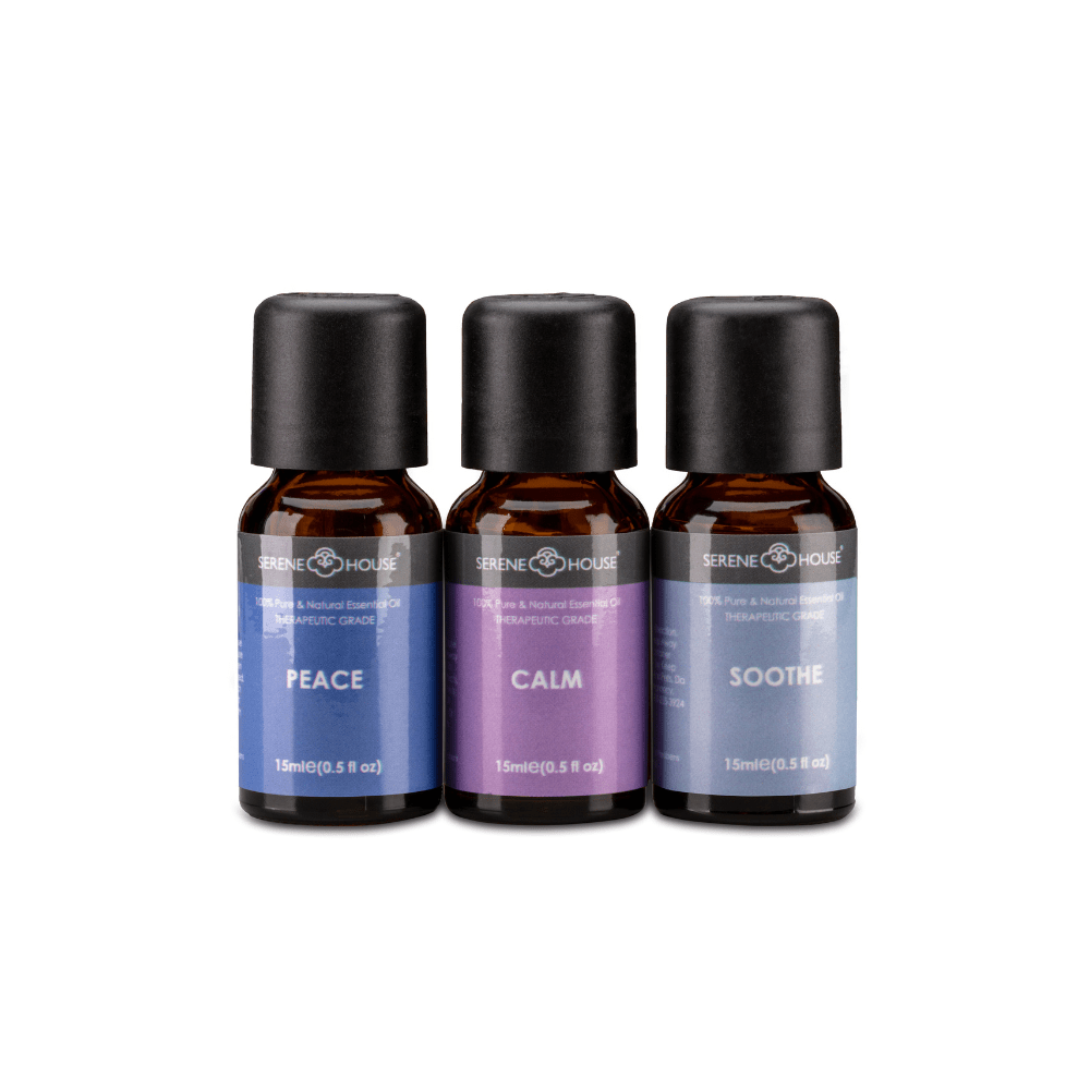 Lisslune | Peace & Calming Set - Natural Essential Oil Gift Set