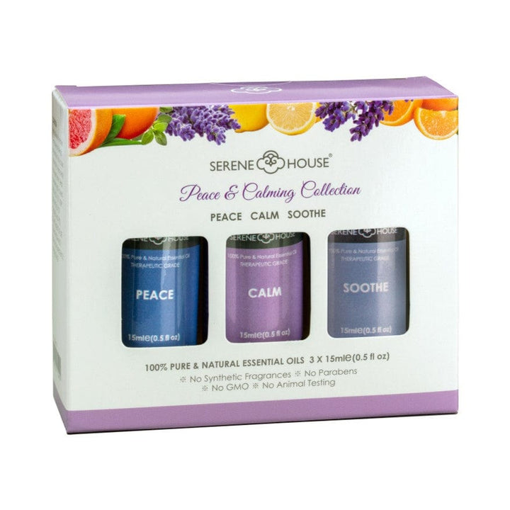 Lisslune | Peace & Calming Set - Natural Essential Oil Gift Set