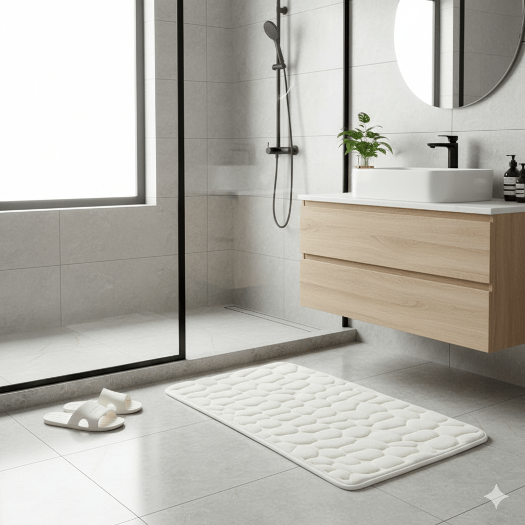 Lisslune | ETERNASTEP MAT – Ultra-Soft, Fast-Drying Bath Mat for Comfort & Safety