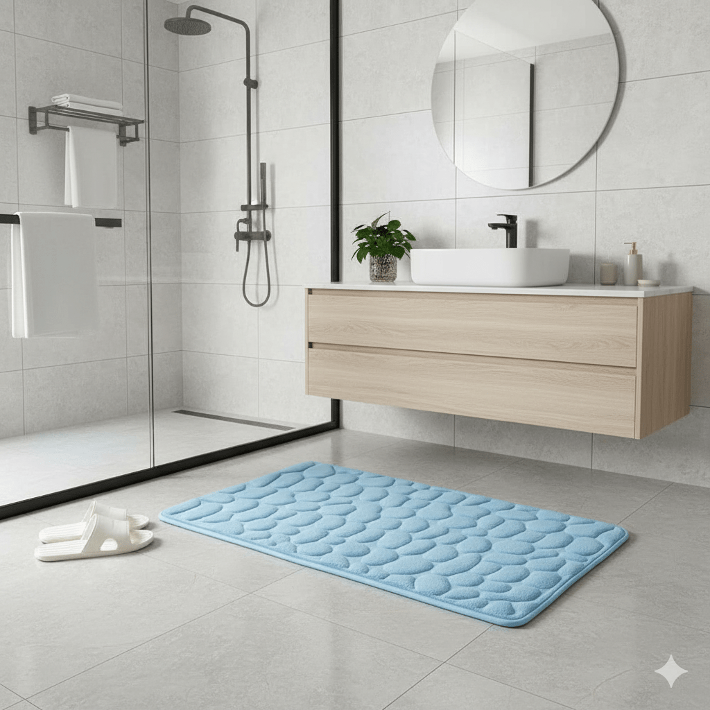 Lisslune | ETERNASTEP MAT – Ultra-Soft, Fast-Drying Bath Mat for Comfort & Safety