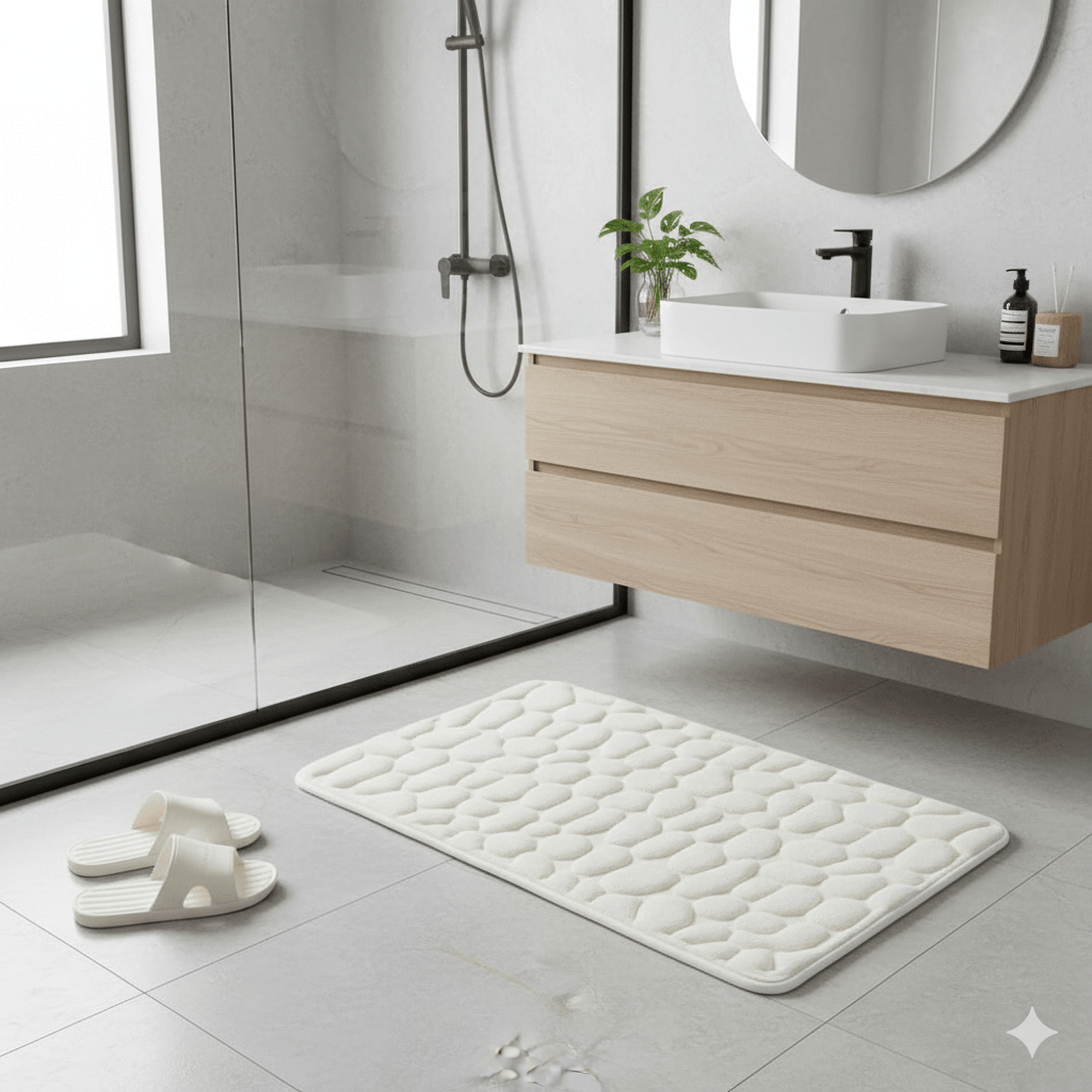 Lisslune | ETERNASTEP MAT – Ultra-Soft, Fast-Drying Bath Mat for Comfort & Safety