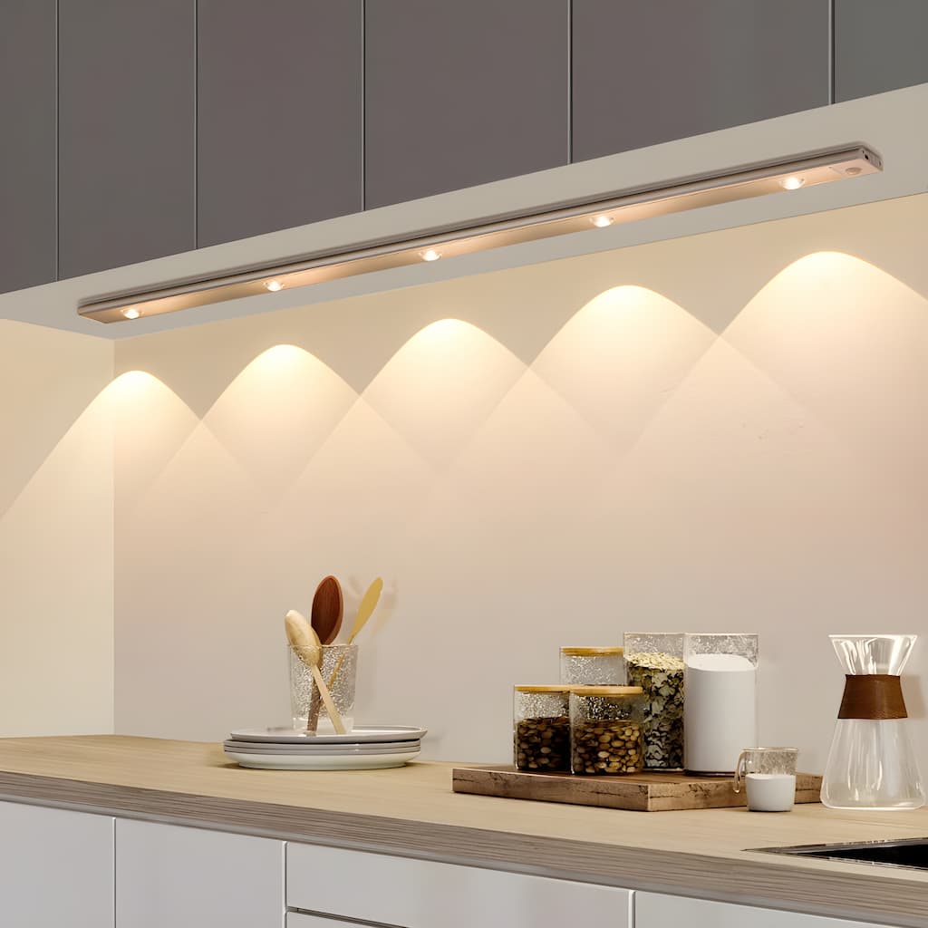 Lisslune | Wireless Smart LED Lights with Motion Sensor | Rechargeable and energy-efficient lighting for any room