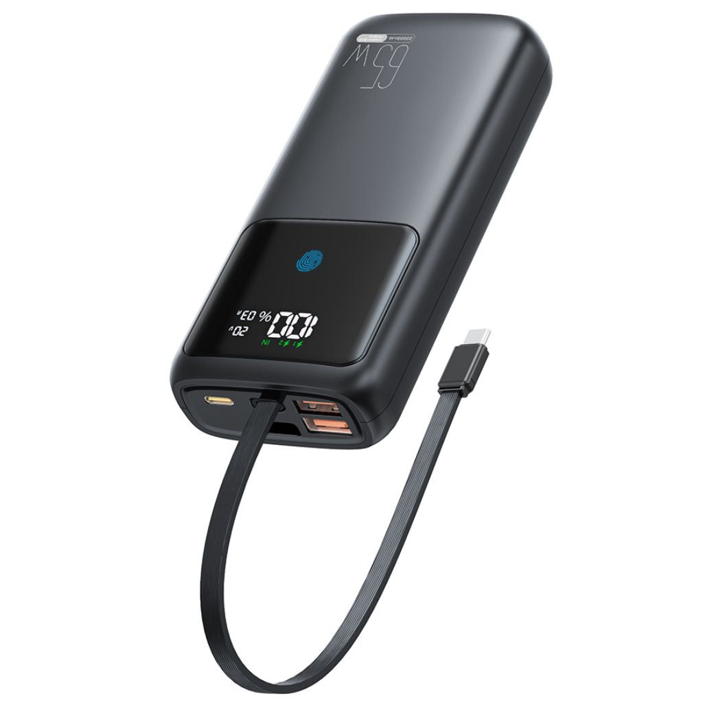 Lisslune | VoltMate Pro 65W – Smart Multicharge Powerbank with Touch Display