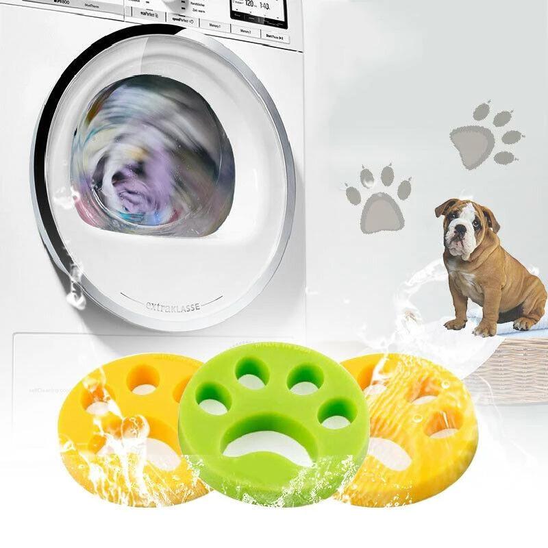 Lisslune | Fuzz Paw: Removes pet hair while washing and drying (4 pieces)