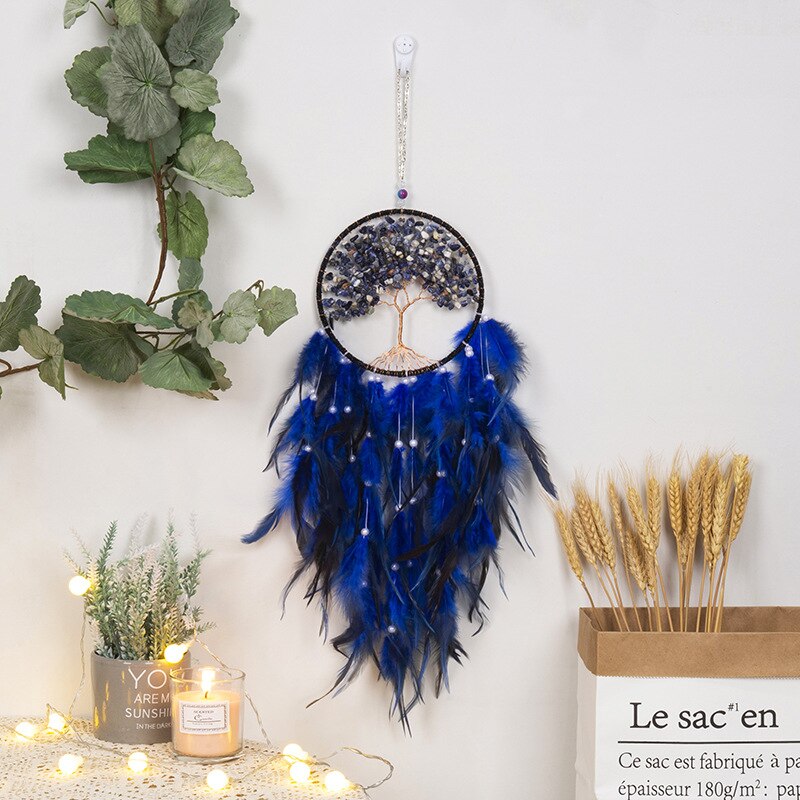 Lisslune | Lapis Lazuli Tree of Life Dreamcatcher