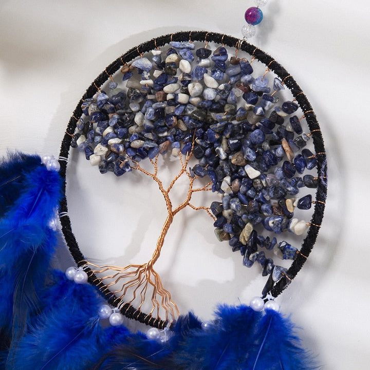 Lisslune | Lapis Lazuli Tree of Life Dreamcatcher
