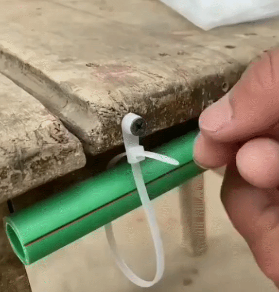 Lisslune | Mountable Self Locking Plastic Cable Ties