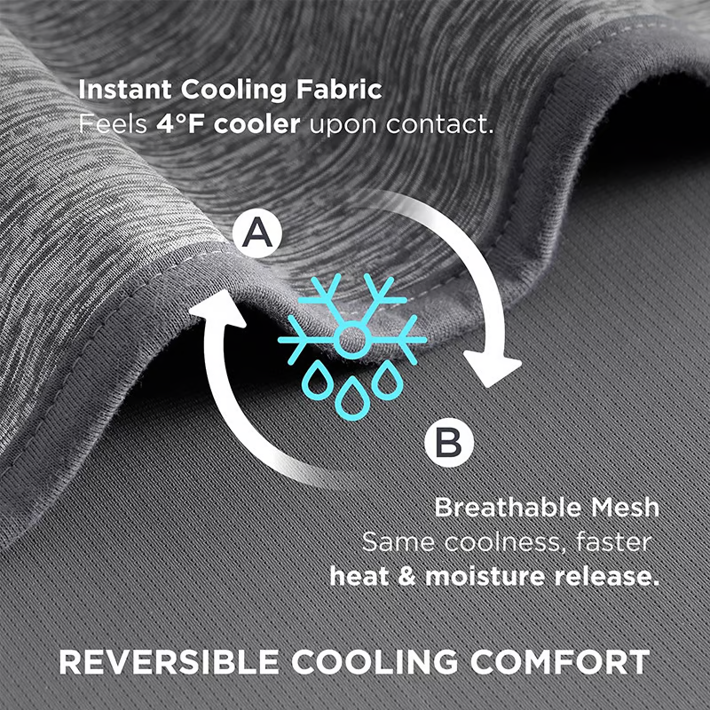 Lisslune | The Cold Blanket – Lightweight Summer Throw That Keeps You Cool, Dry & Rested All Night | Best Blanket for Hot Sleepers & Night Sweats