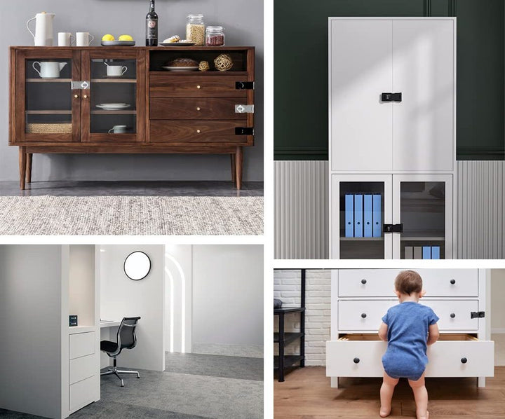 Lisslune | SecureEase Advanced Digital Lock with Custom Access for Cabinets