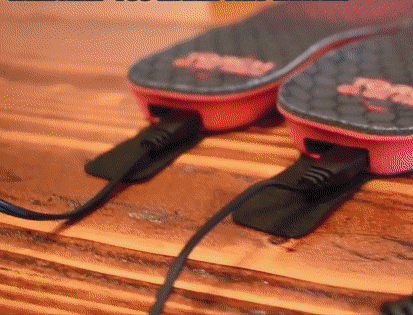 Lisslune | Rechargeable Heated Insoles – USB rechargeable with Adjustable Heat Settings