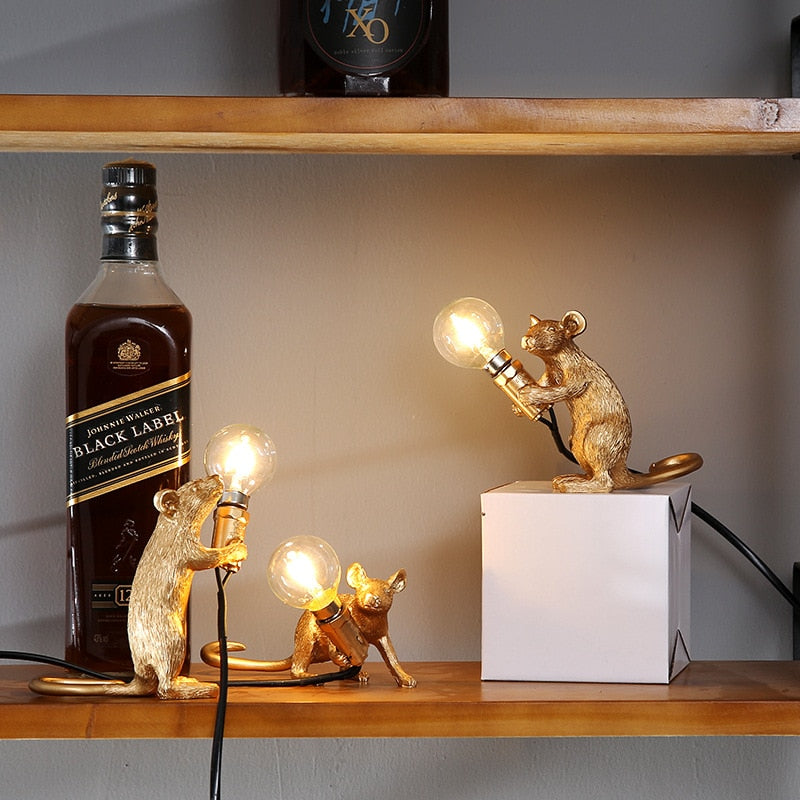 Lisslune | Jerry - Mouse lamp | Original lamp for home