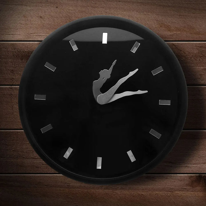 Lisslune | Dancing Ballerina Artsy Modern Wall Clock