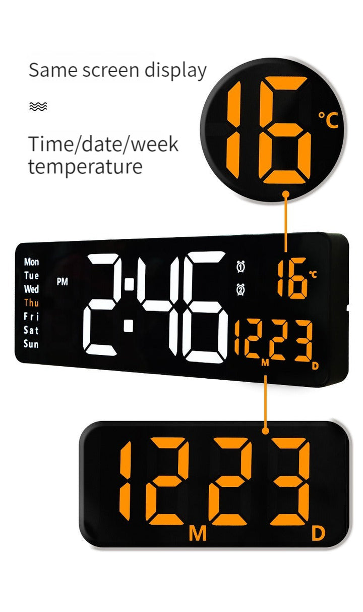 Lisslune | Nordic Digital Watch 16 Inch Display